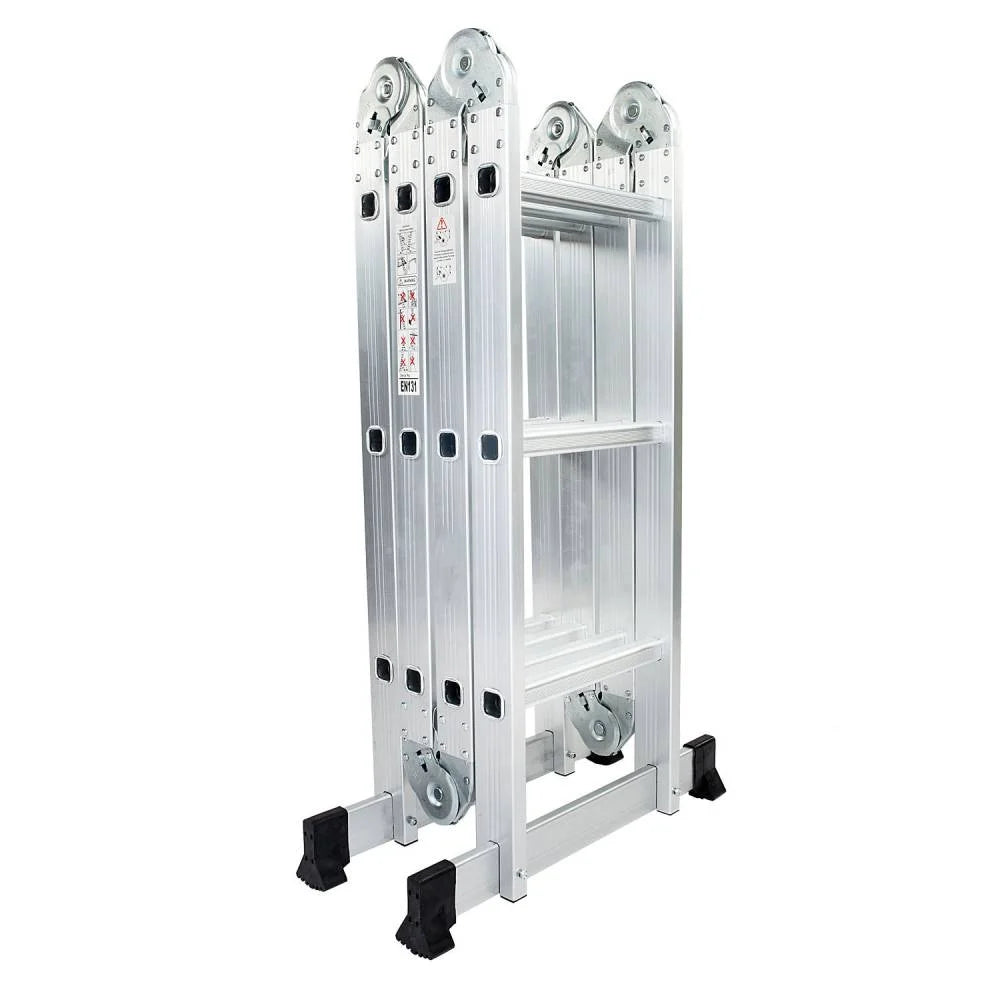 12.5ft 7 in 1 Folding Aluminium Scaffold Ladder Z2976