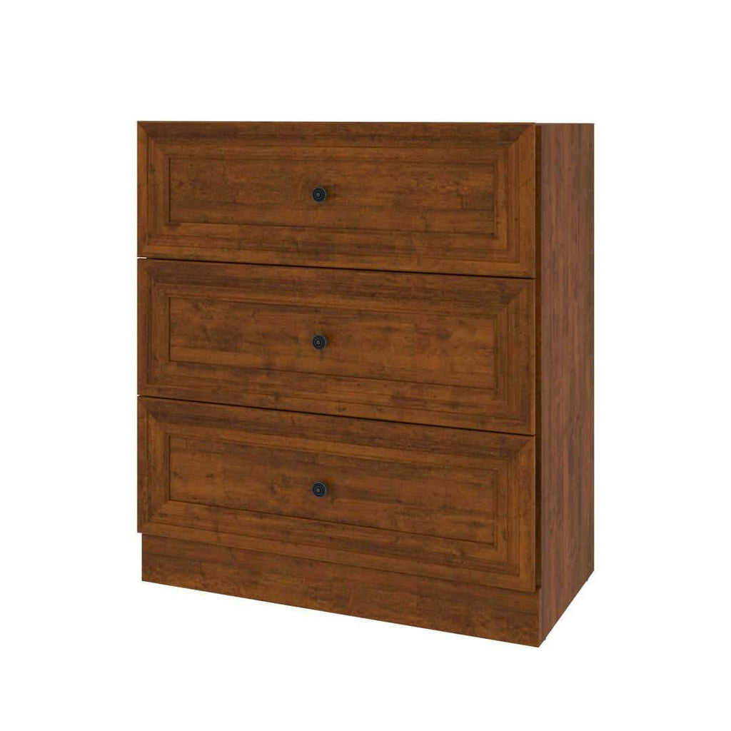 White Low Storage Unit with Rod N575234