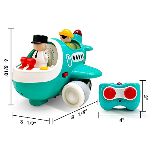Remote Control Plane Toy with Light Sound F109388