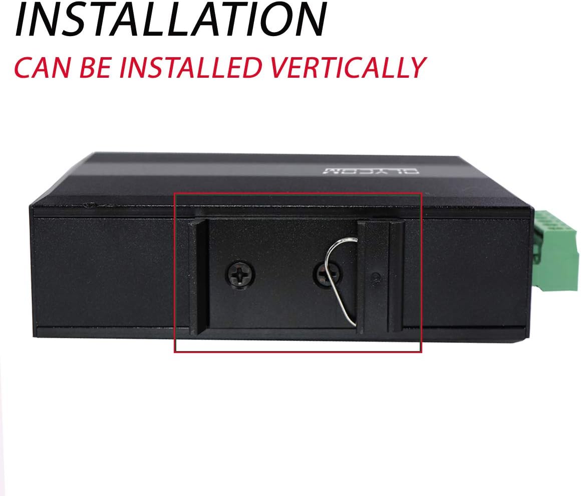 4 Port Industrial Gigabit Ethernet Switch L976
