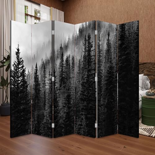 4 Panels Folding Screen Room Divider L371