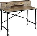 Solid Wood Mango Writing Desk with Drawers P7385