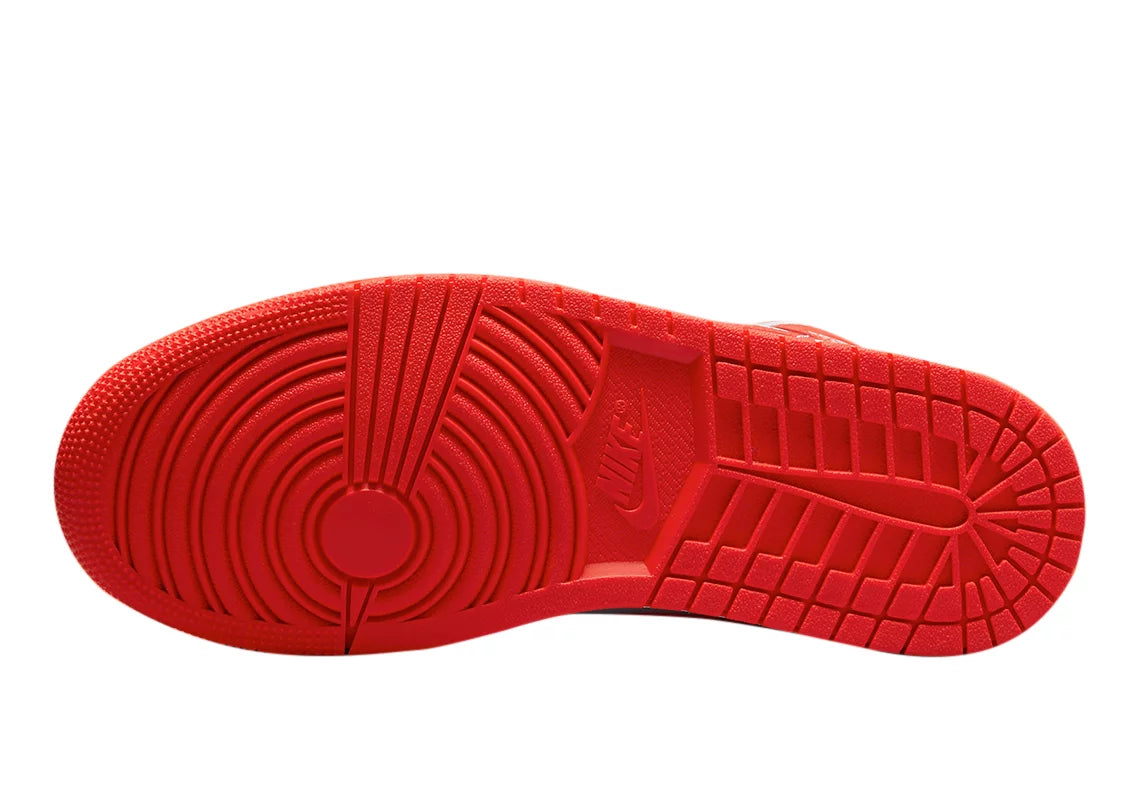 White Habanero Red Mid Sneakers T88720