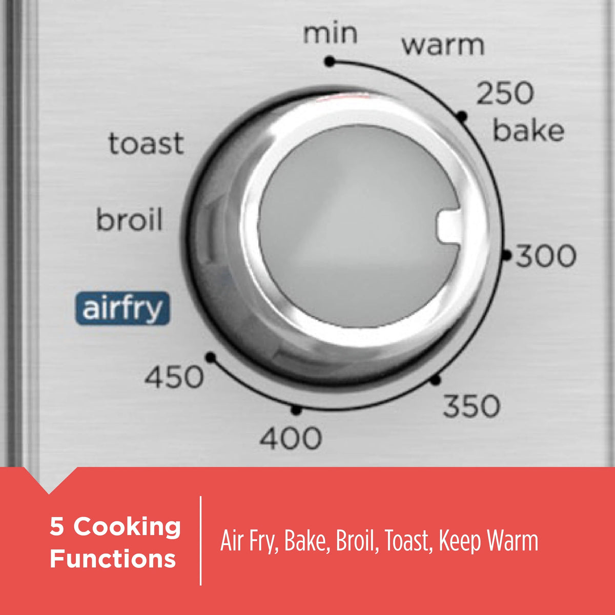 6-Slice Air Fry Toaster Oven U37107