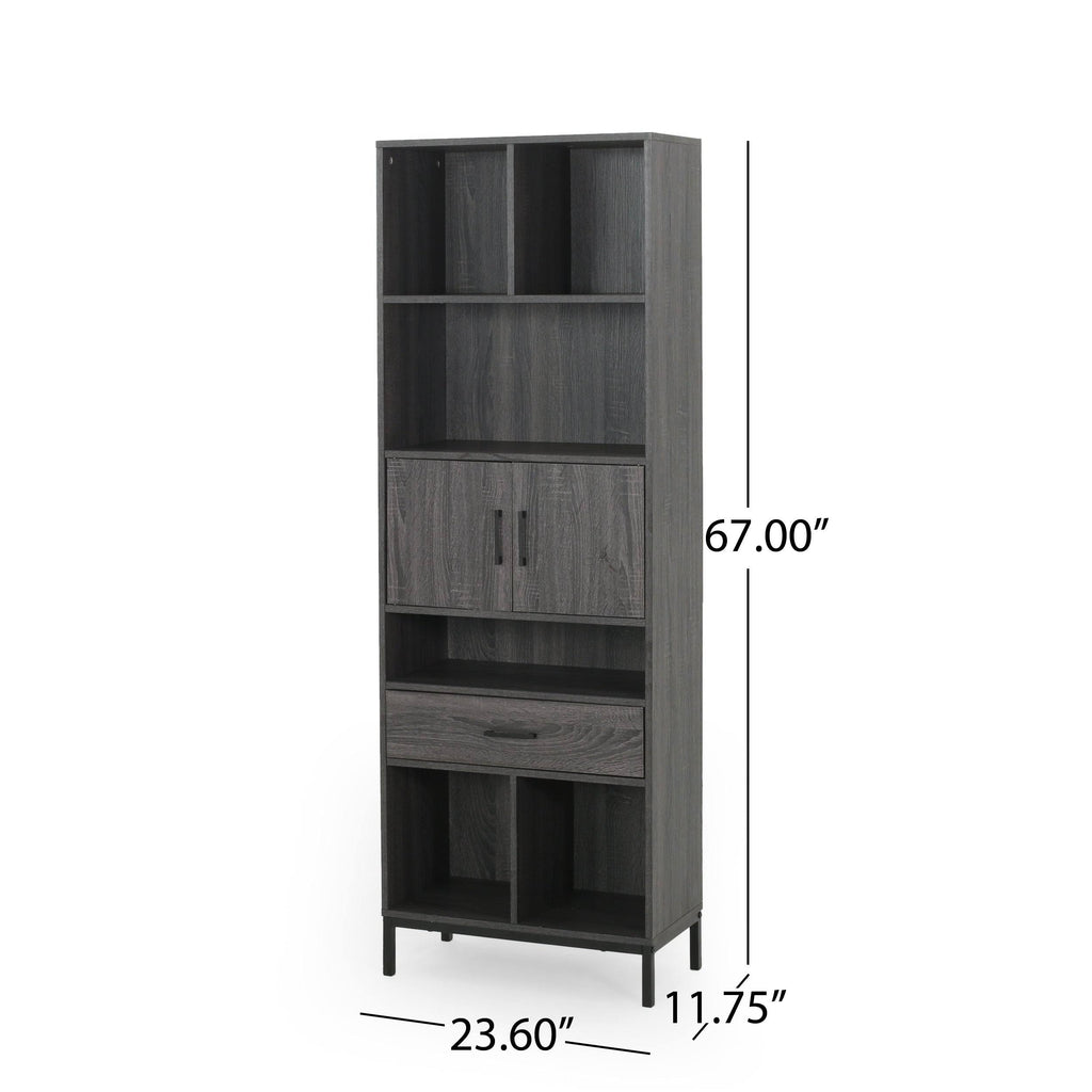 Faux Wood Cube Unit Bookcase M130