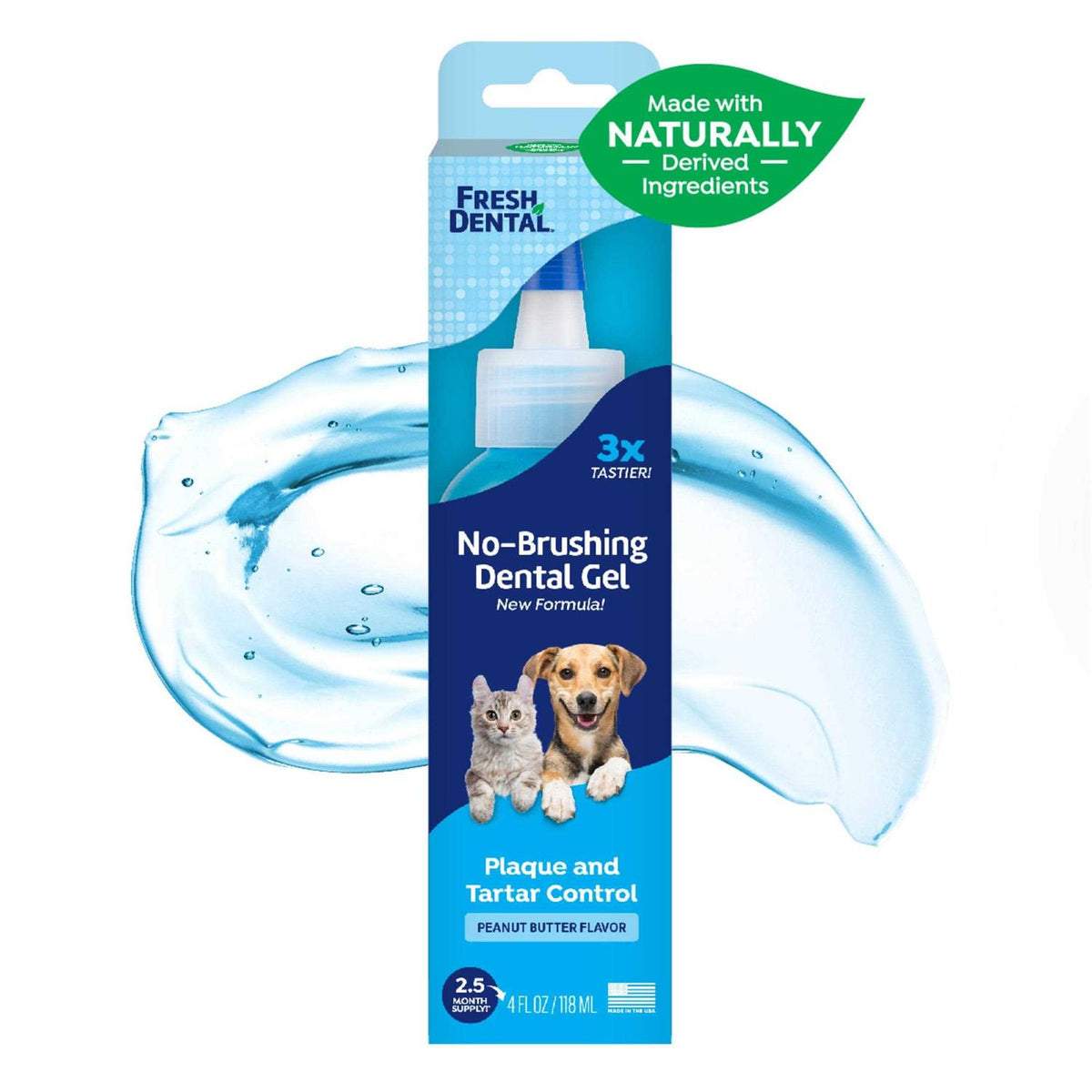 Fresh Dental Gel Toothpaste for Dogs & Cats T7074