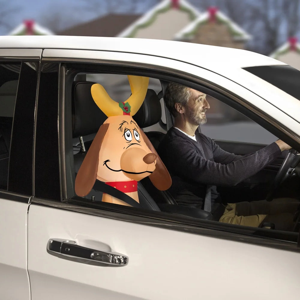 Grinch Max with Antlers Car Buddy G465