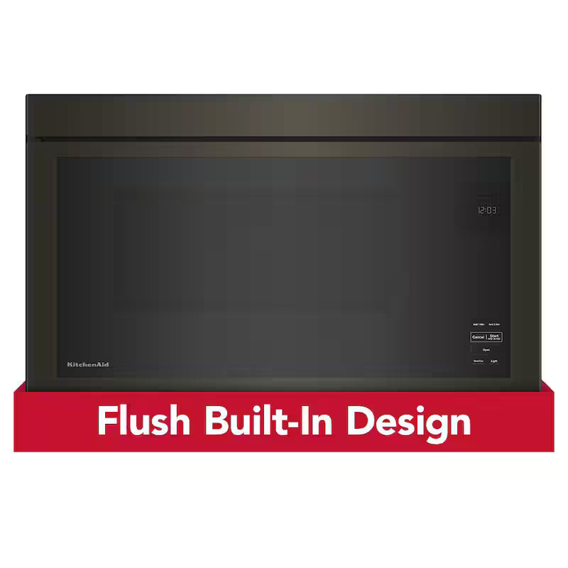 Black Stainless Steel Over-the-Range Microwave L951084