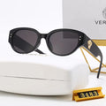 Polarized Striped Plaid Lion Head Mirror B348