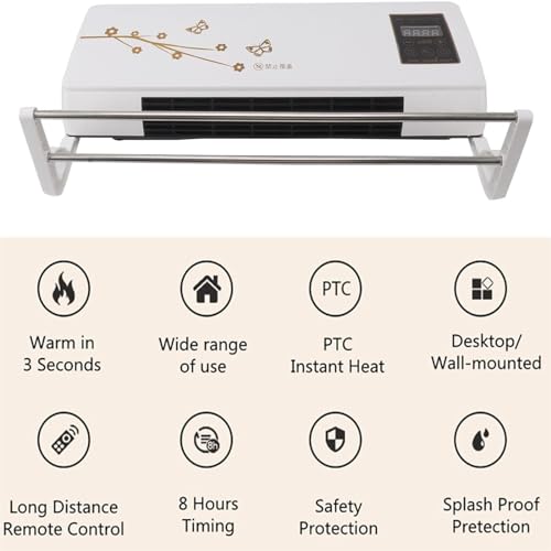 Wall Mounted Air Conditioner with Smart Remote Control Z848402