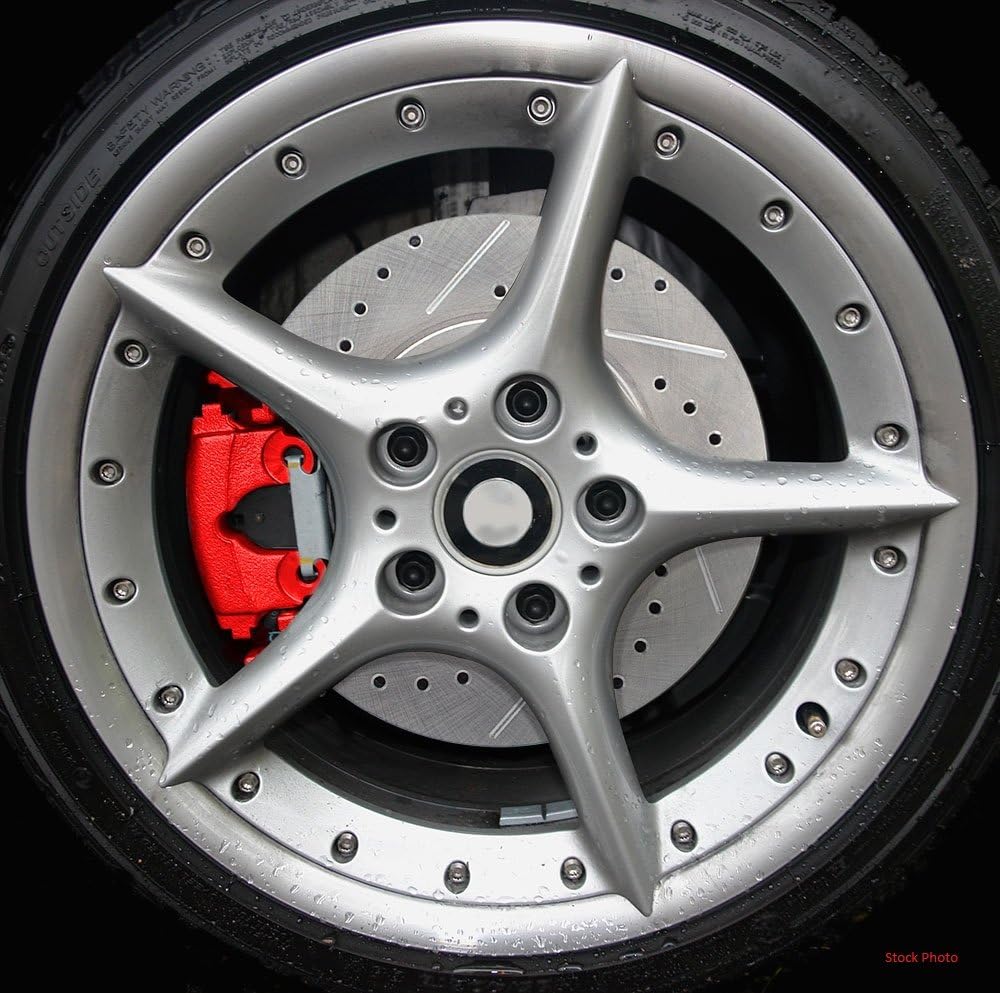 Front + Rear 4 Loaded OE Calipers with Ceramic Brake Pads Kit Y442