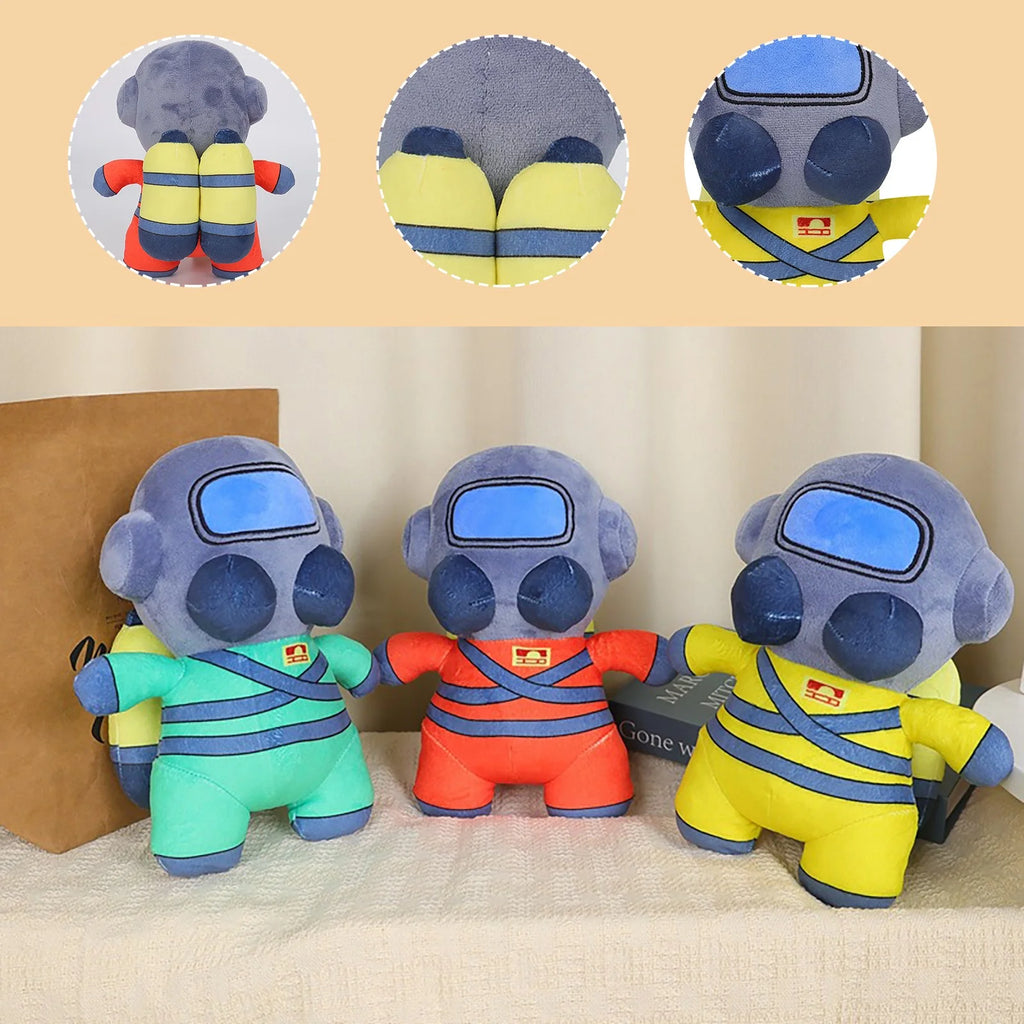 Orange Lethal Company Plush Doll Stuffed Animal Toy N5125