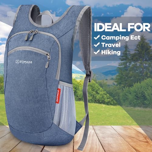 Ultra Lightweight Packable Backpack 10L Black R1432
