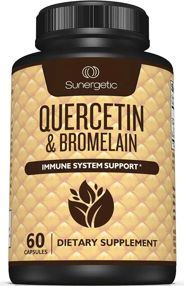 Quercetin & Bromelain 1000mg 60 Capsules V34261