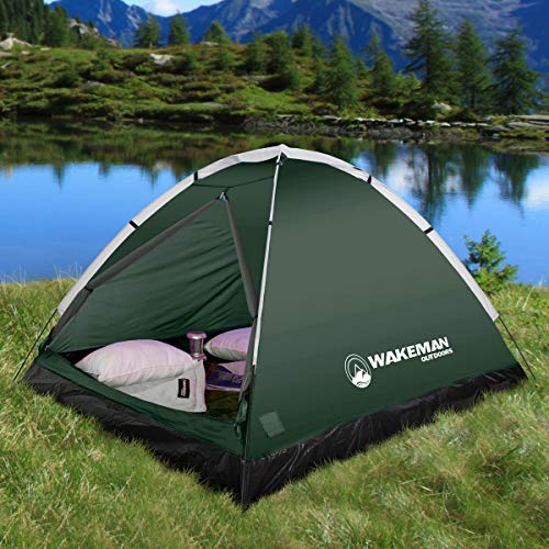 2 Person Camping Tent with Rain Fly and Carrying Bag K994
