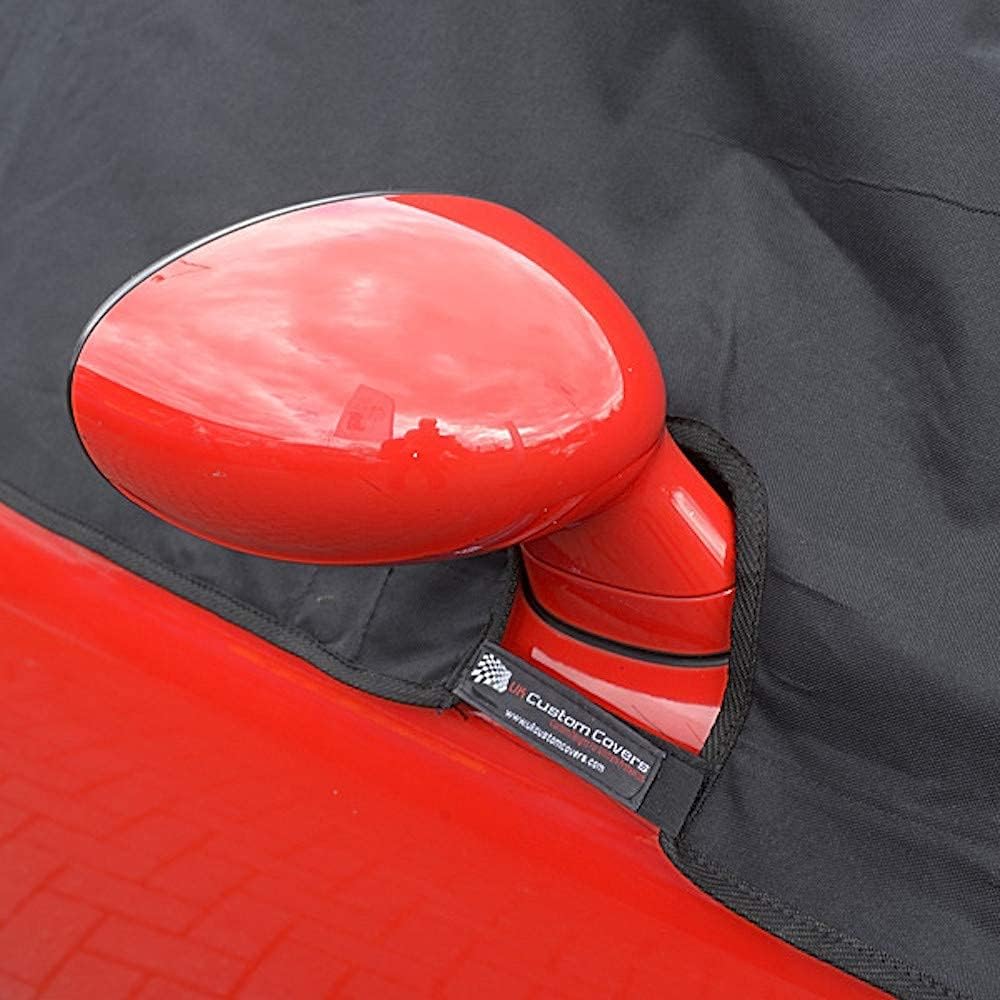 Custom-fit Soft Top Roof Protector Half Cover (Black) I97849