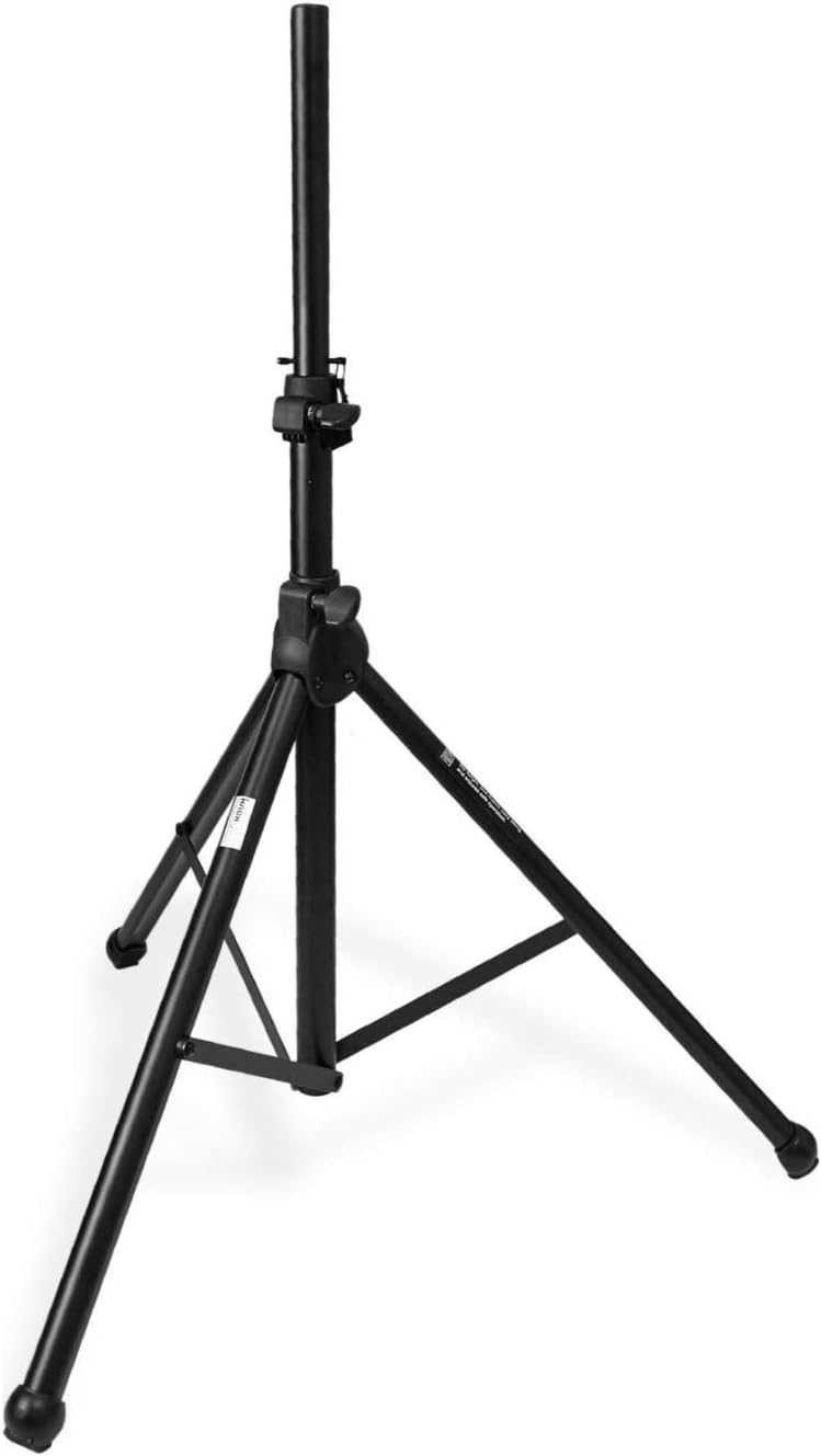 1300W 15 Powered Loudspeaker with Speaker Stand and 2 XLR Cables V604
