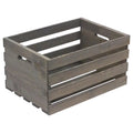 Large Crate in Weathered Gray U583284