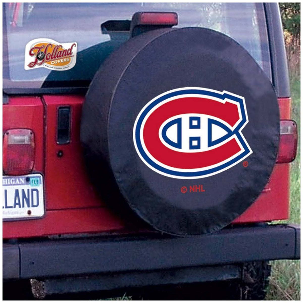 Black Tire Cover J840