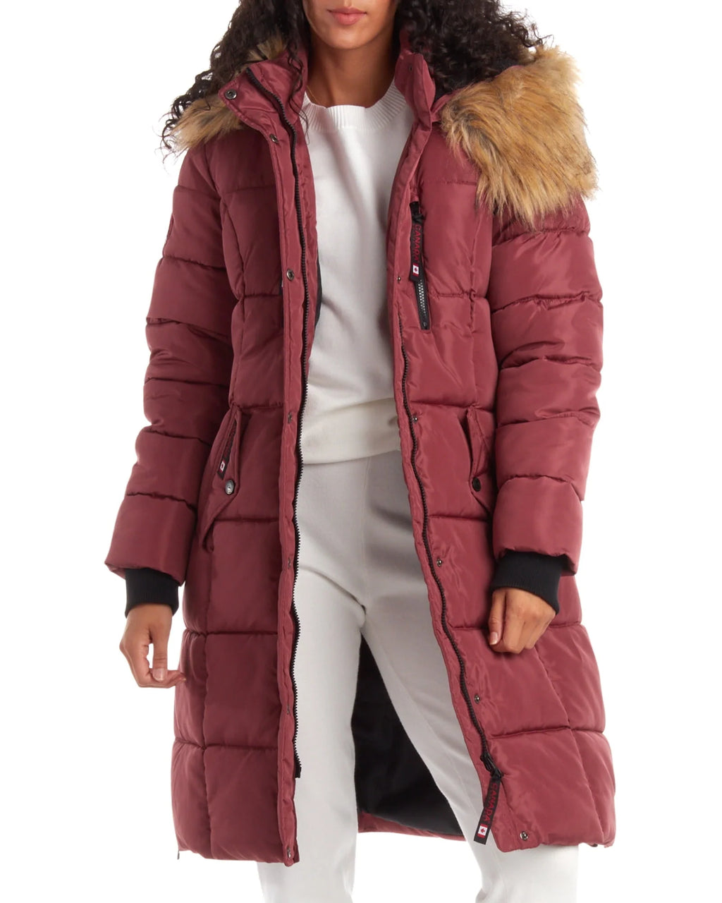 Women's Heavyweight Long Length Bubble Puffer Jacket M591