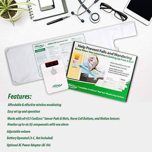 Economy Fall Alarm and Bed Pad System V485518