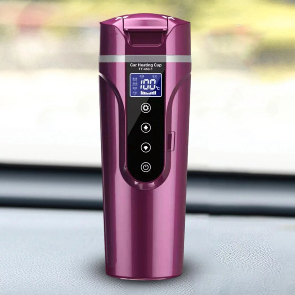 450ml 12V Car Electric Travel Kettle 304 Stainless Steel B9107