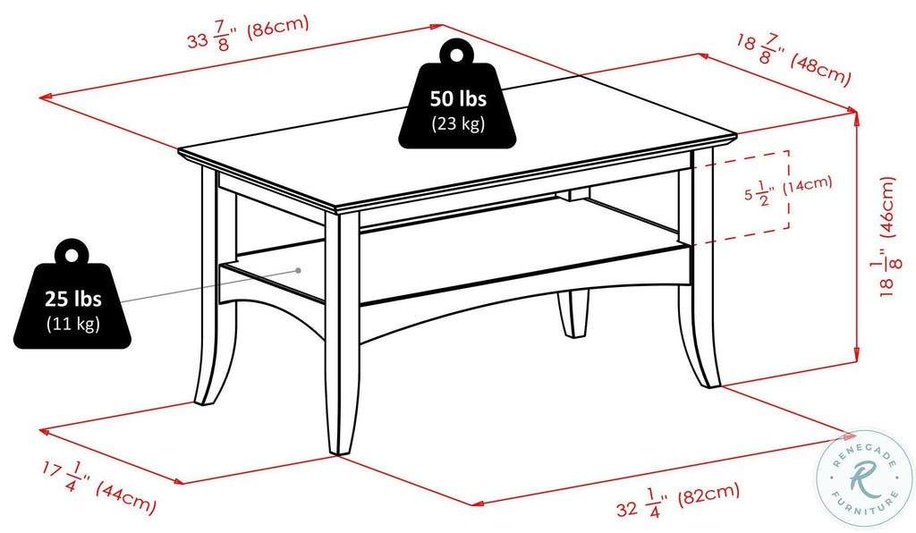 Camden Coffee Table M5806