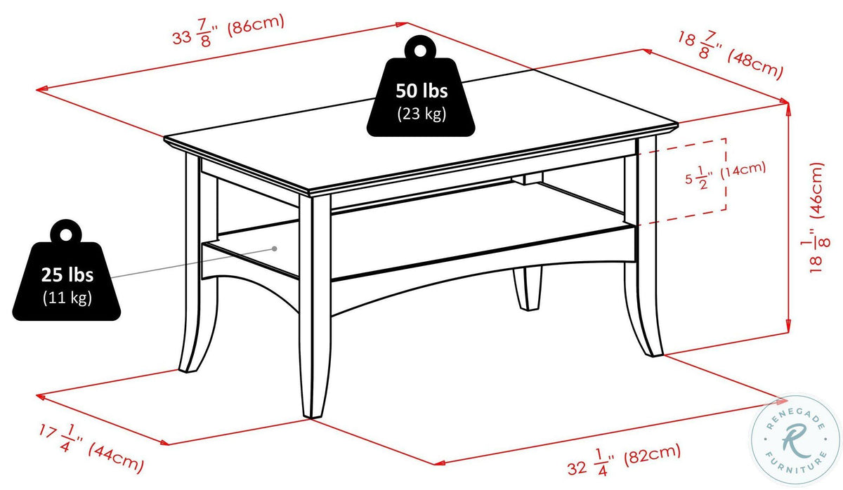 Camden Coffee Table M5806