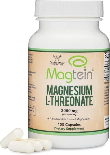 Magnesium L Threonate Capsules 2,000 mg 100 Capsules E285744