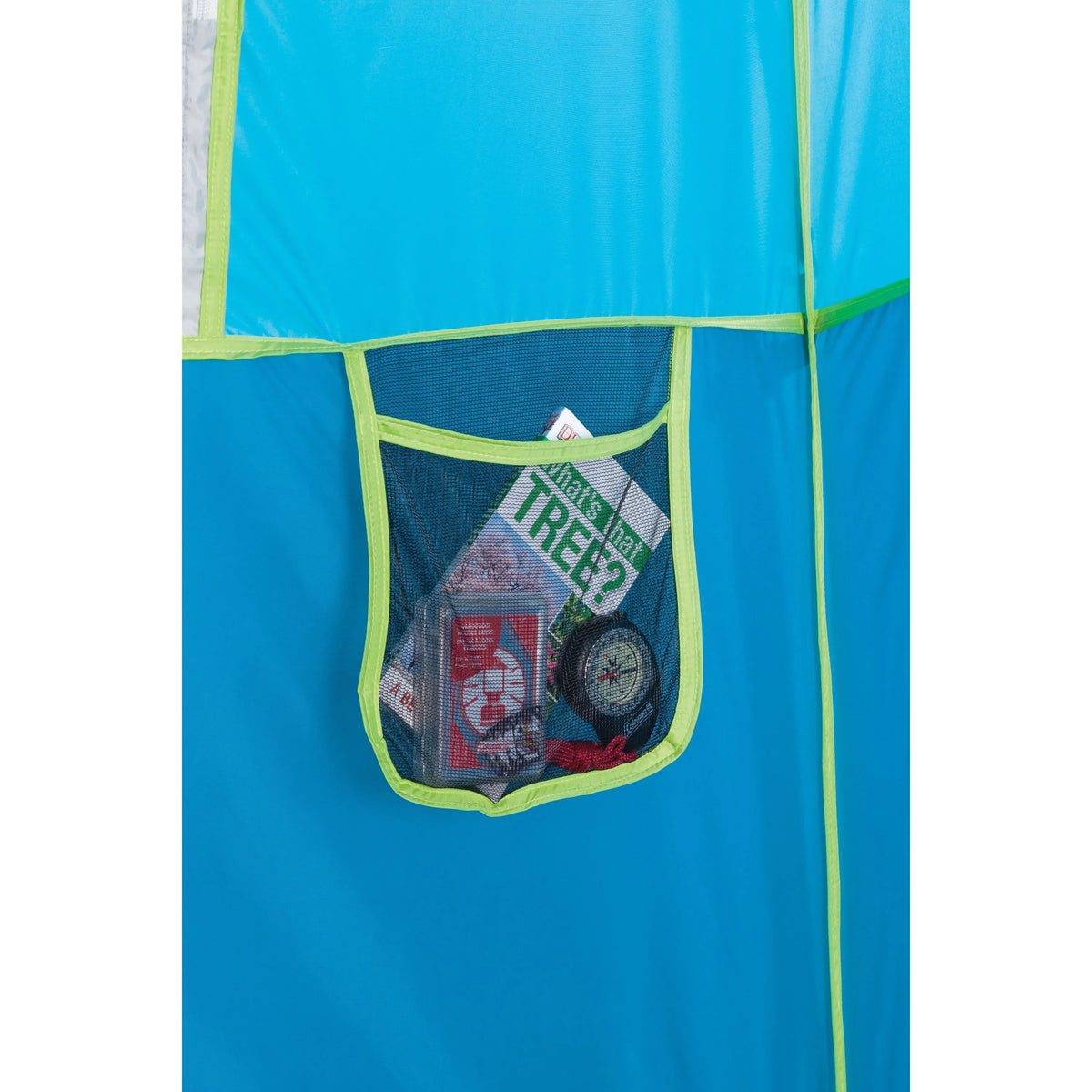 8-Person Light Blue Cabin Camping Tent Y4488