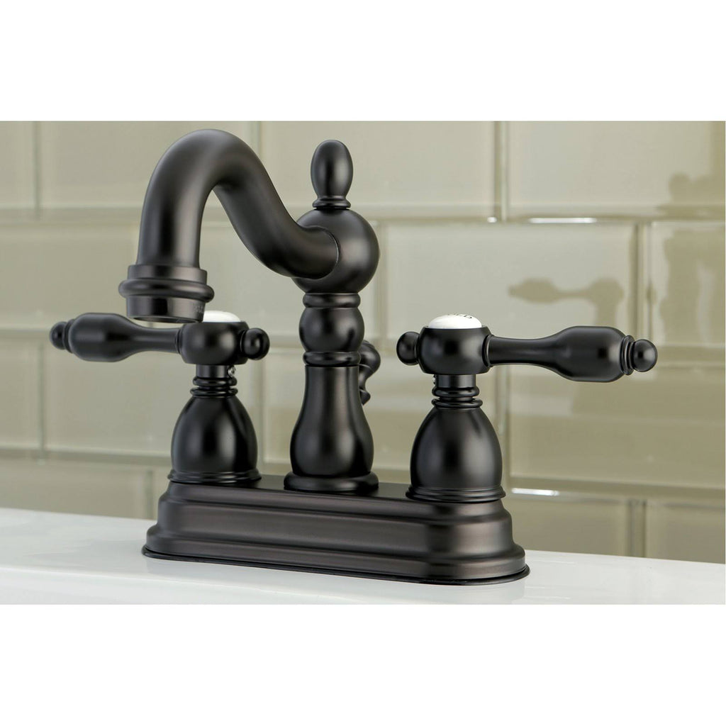 Polished Chrome Center Lavatory Faucet with Brass Pop-Up K916669