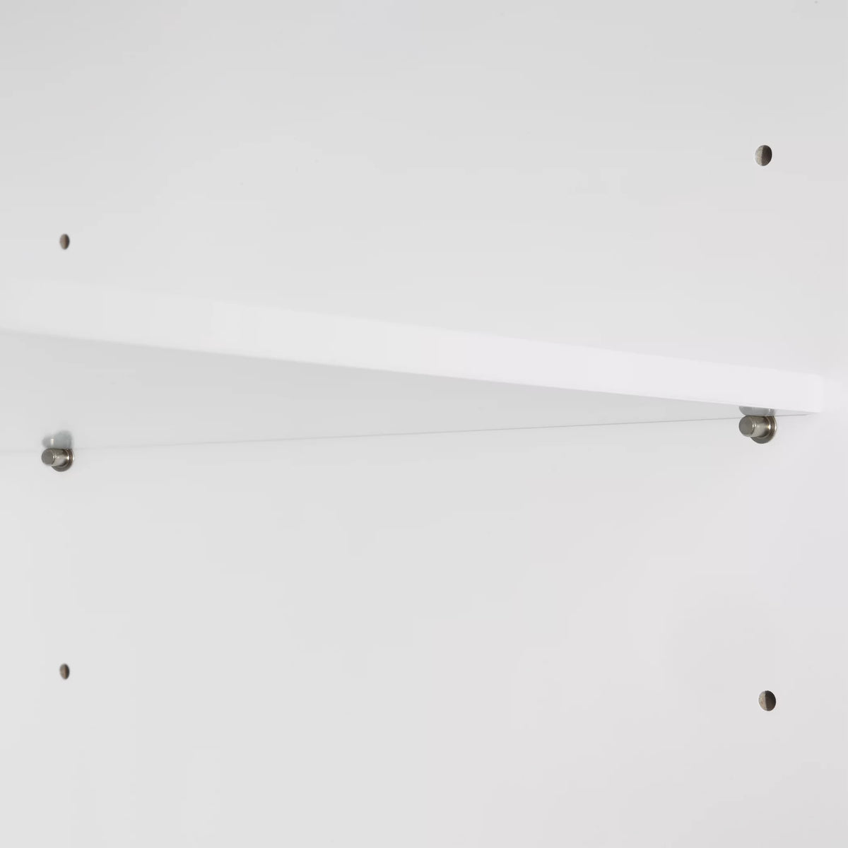 White Tall Bath Cabinet with 1-Door and Shelves Z549