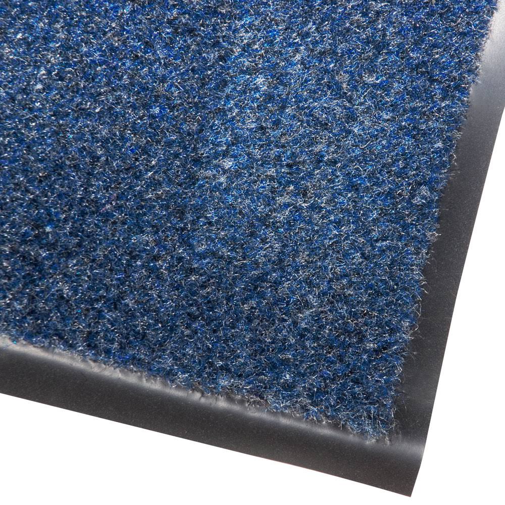 Navy Blue 3 ft x 4 ft Olefin High Traffic Carpet Entrance Floor Mat O401050