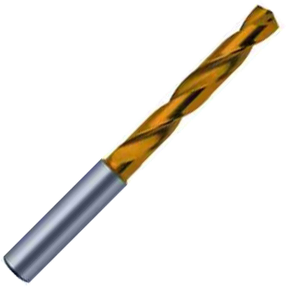 8.1mm Carbide 140° Point Tin Coated Coolant Fed Drill Z4490