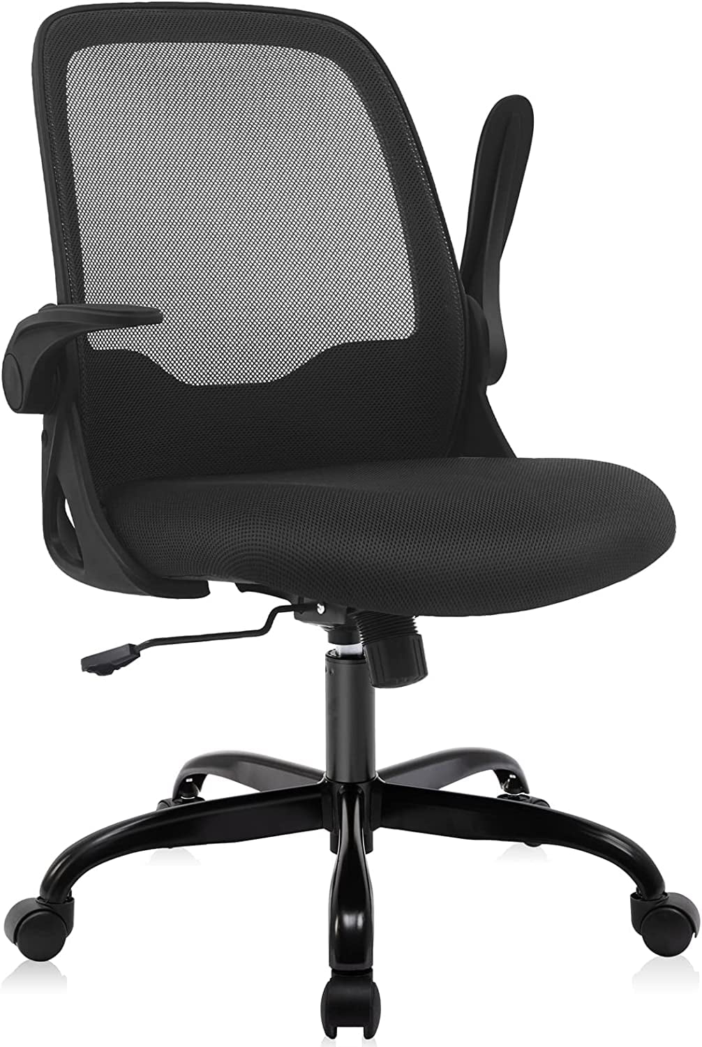 Ergonomic Mesh Office Chair with Flip-up Armrests N321