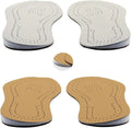 1 Pair Leather Orthopedic Heel Inserts Shoe Wedge D3157
