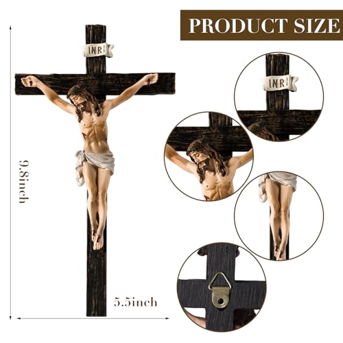 10 Inch Crucifix Wall Cross K946