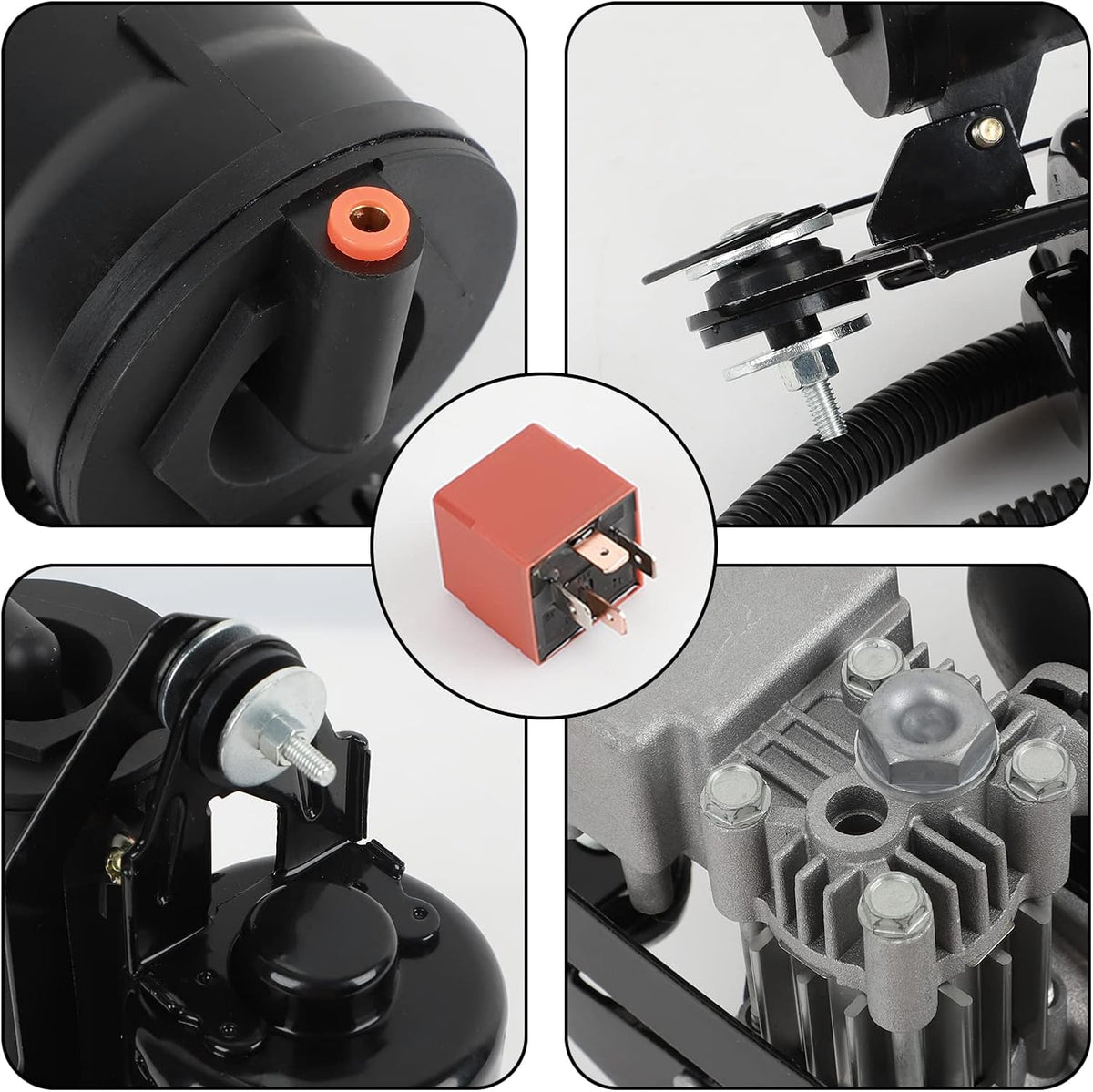 Compatible with Air Suspension Compressor for Lincoln Town Car, Ford Crown Victoria, Mercury Grand Marquis 4.6L V8 F1237