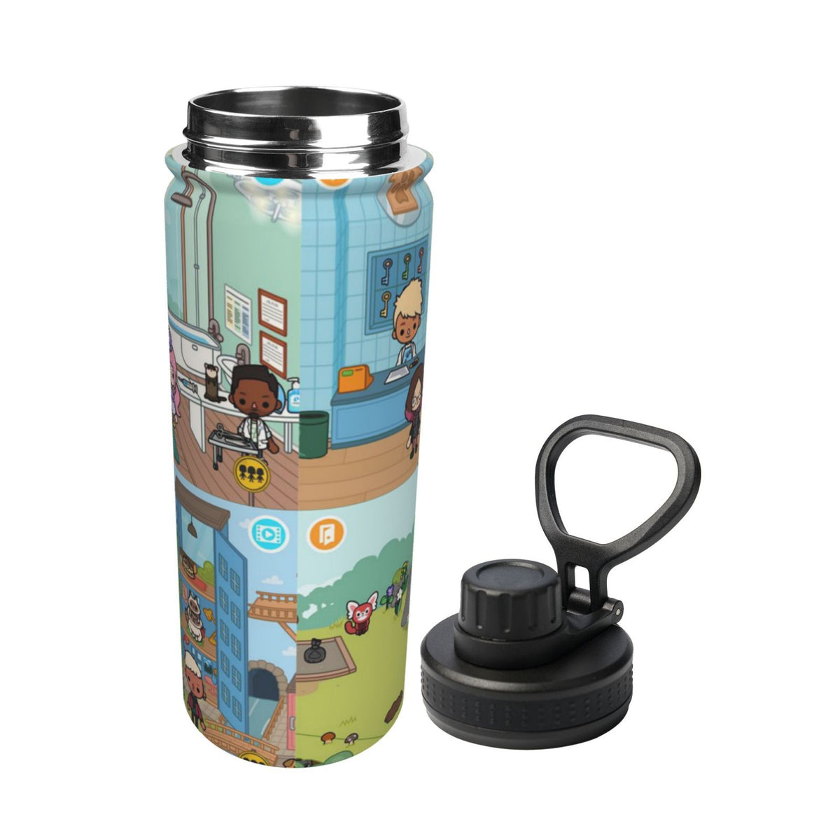 Insulated Stainless Steel Water Bottle 18OZ D872