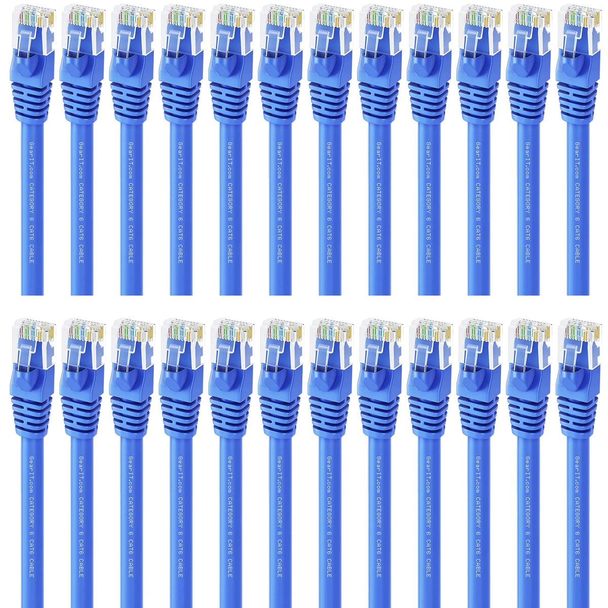 Cat 6 Ethernet Cable 1 ft 24-Pack White M510662