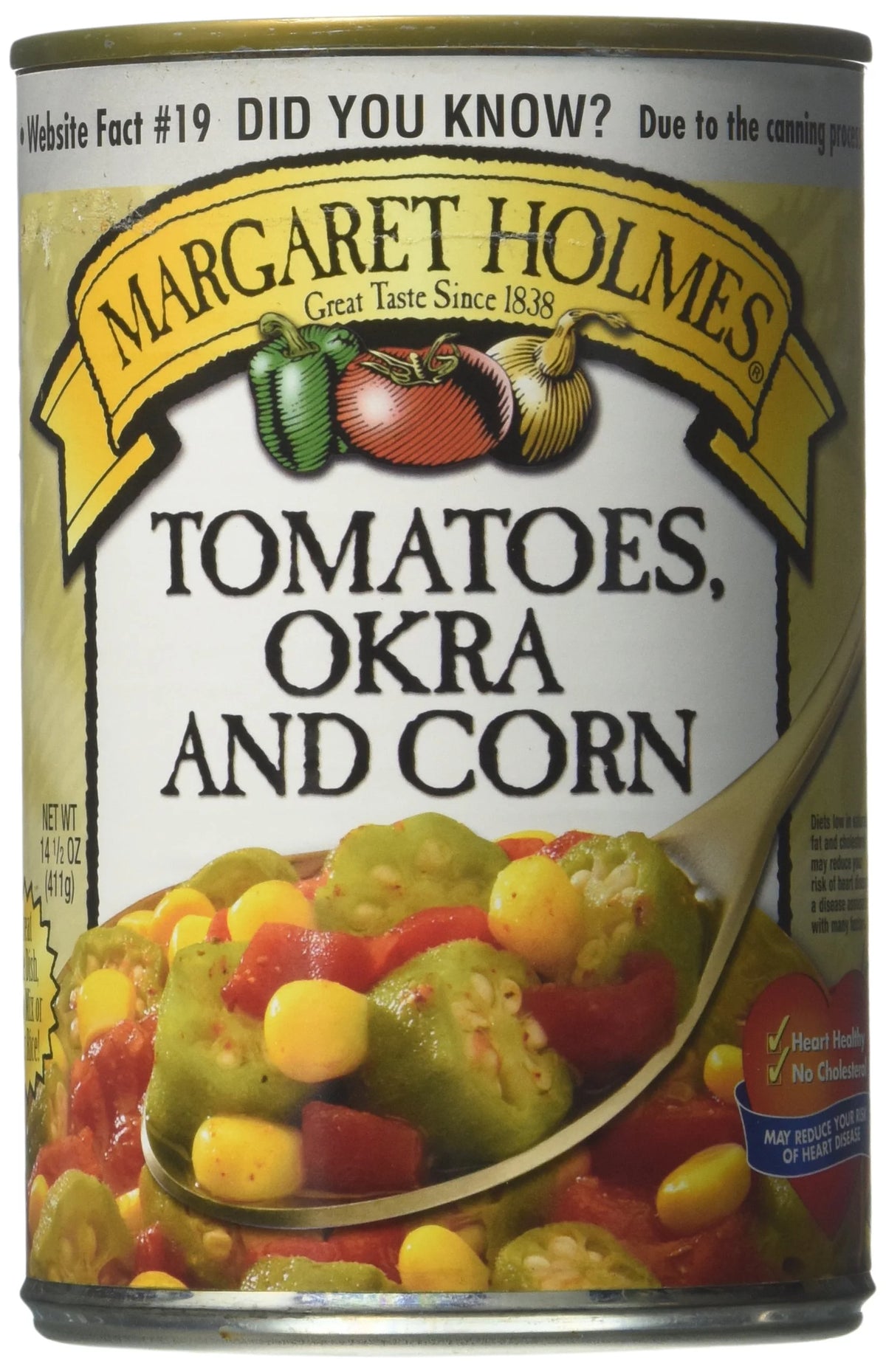 14.5 Oz Can Tomato Okra & Corn (Pack of 6) P2585