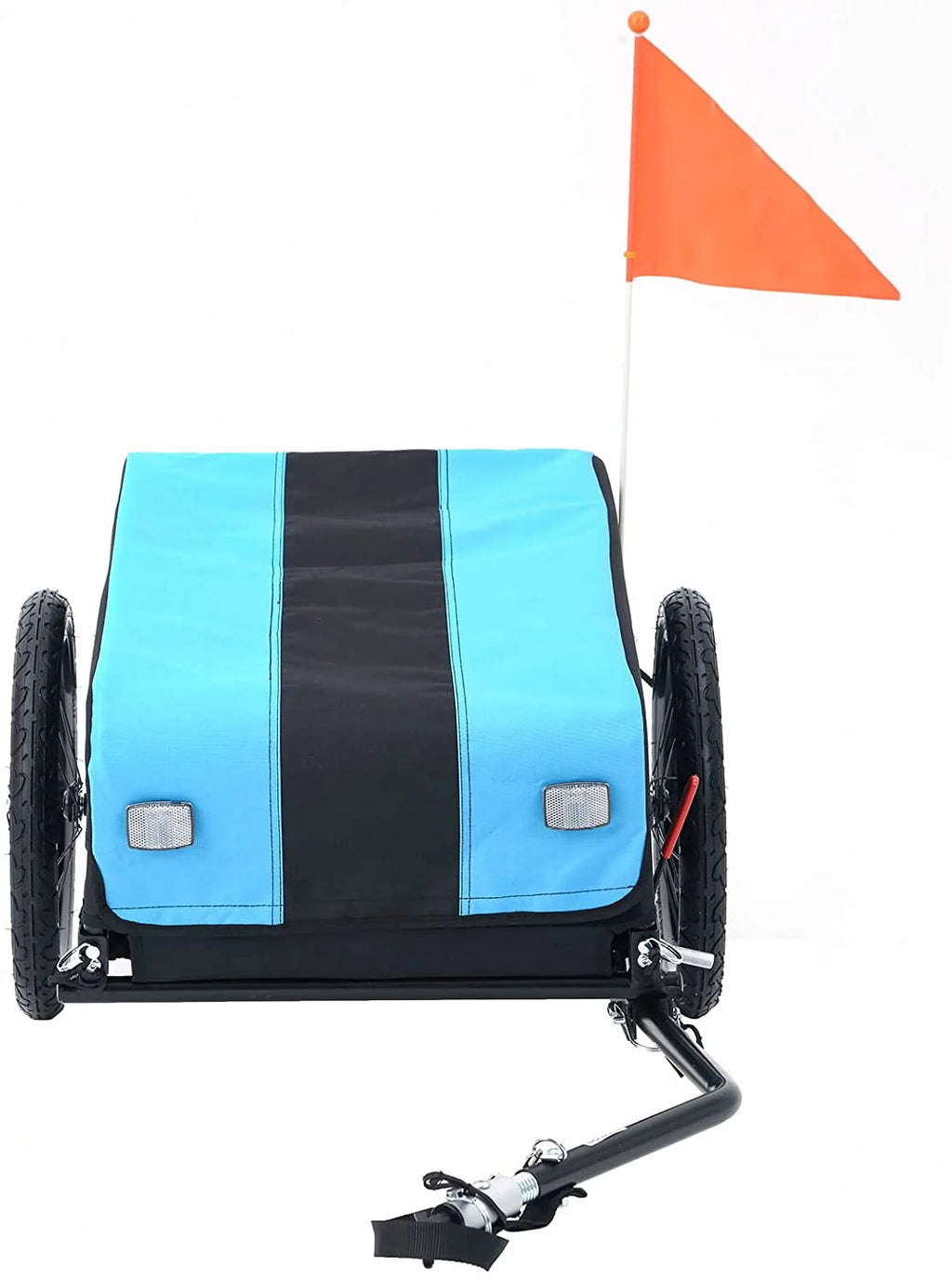 Two-Wheel Bicycle Cargo Trailer, White X521
