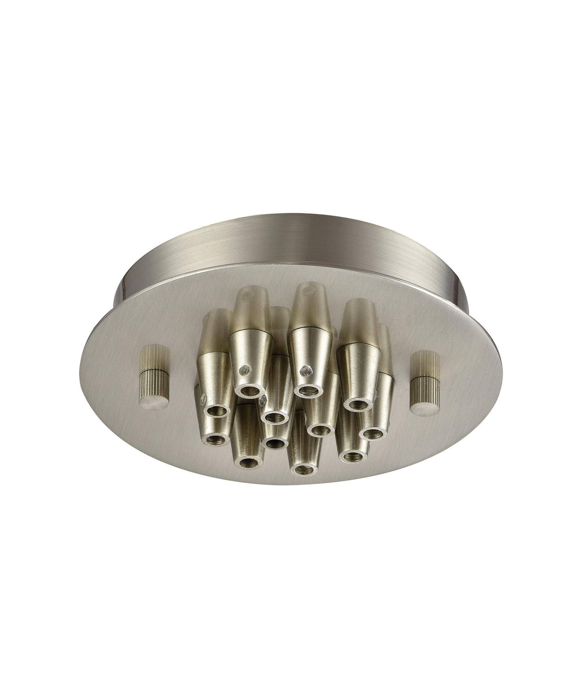 12 Light Small Round Canopy in Satin Nickel W121854