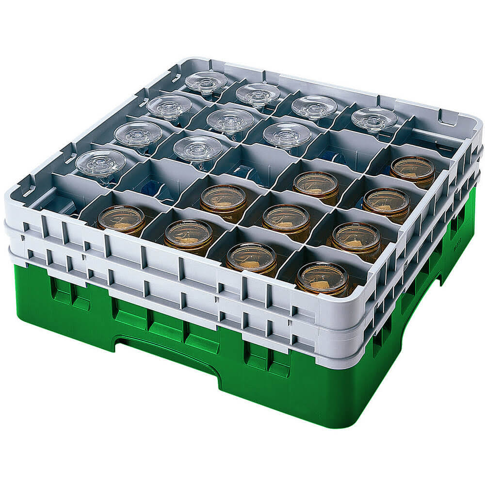 25 Compartment Glass Rack X5818