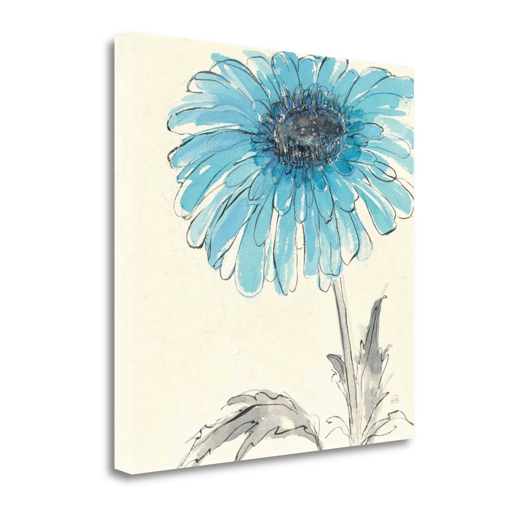 Gerbera Blue II Fine Art Giclee Print V251