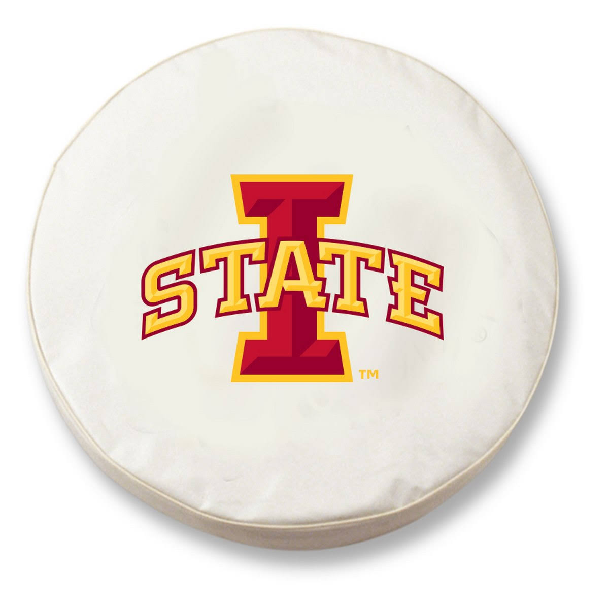 White Vinyl Spare Tire Cover T56976