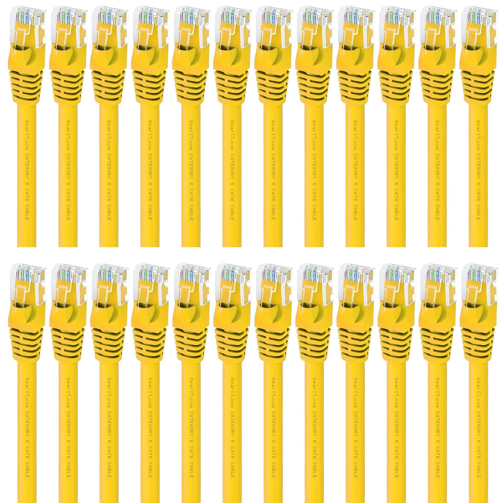 Cat 6 Ethernet Cable 1 ft 24-Pack White M510662
