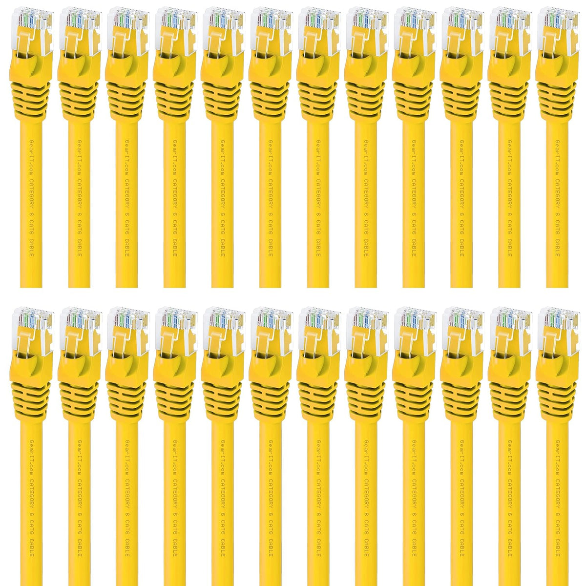 Cat 6 Ethernet Cable 1 ft 24-Pack White M510662