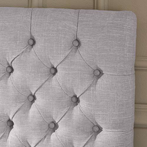 Tufted Fabric Headboard, Queen/Full, Sand P195992