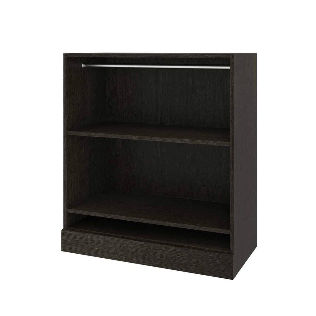 White Low Storage Unit with Rod N575234